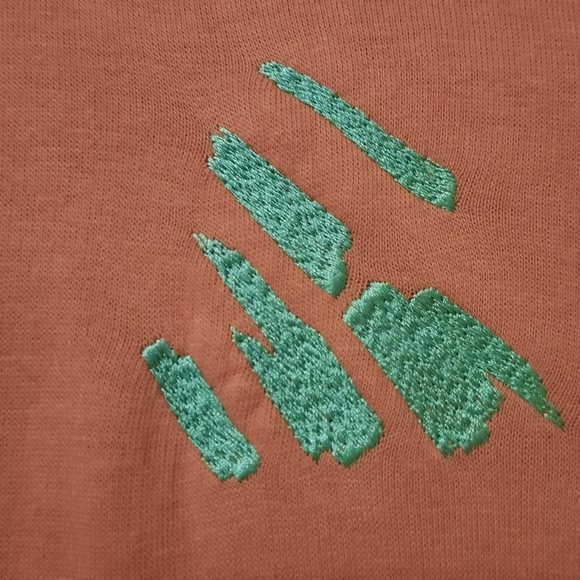 PAUL SMITH Embroidered Marker Pen Mens Pink Hoodie Ink Spill Organic Cotton L - Picture 13 of 16